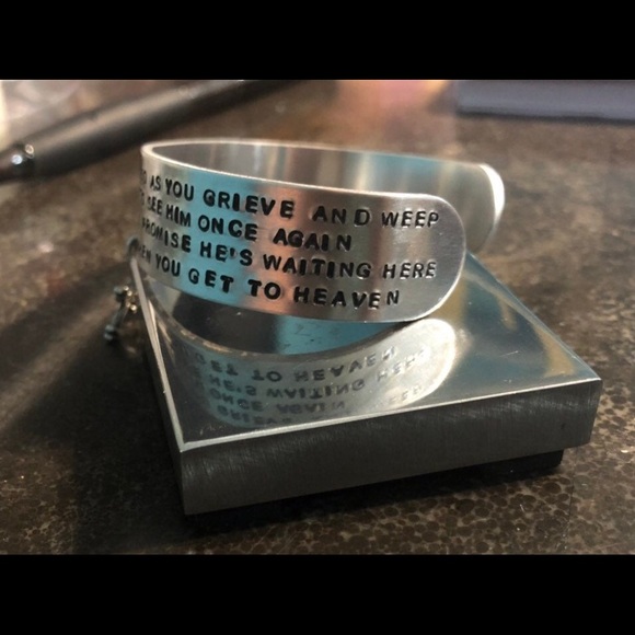 Handmade Tribute Cuff Bracelet - Picture 4 of 5
